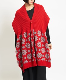 gomme（ゴム）の「ニットJQ　ストールジレ（ニット/セーター）」