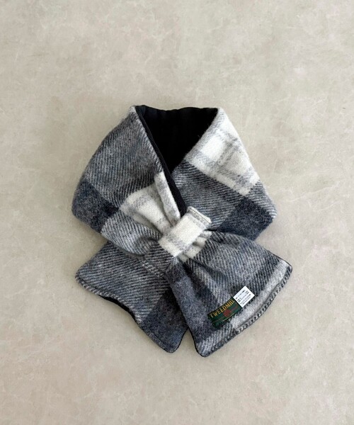 別注》【TWEED MILL/ツイードミル】ウールチェック×フリースリバー