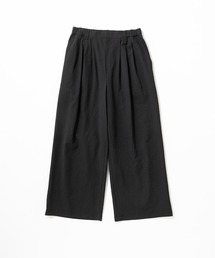 [L's]LONG WIDE PANTS SEERSUCKER/ロングワイドパンツ シアサッカー