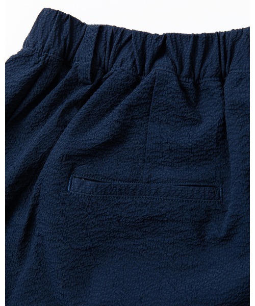 THOUSAND MILE（サウザンドマイル）の「[L's]LONG WIDE PANTS SEERSUCKER/ロングワイドパンツ シアサッカー（その他パンツ・レディース・ネイビー/イエロー/ブラック/ブラウン・M/L）」の7枚目の写真