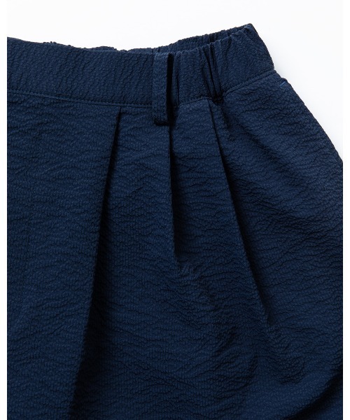 THOUSAND MILE（サウザンドマイル）の「[L's]LONG WIDE PANTS SEERSUCKER/ロングワイドパンツ シアサッカー（その他パンツ・レディース・ネイビー/イエロー/ブラック/ブラウン・M/L）」の5枚目の写真