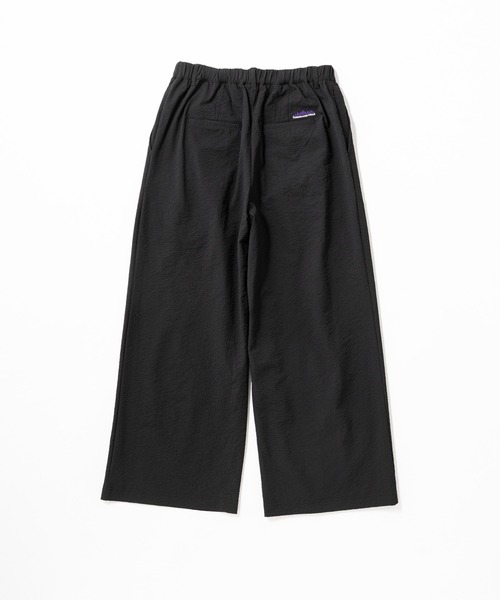 THOUSAND MILE（サウザンドマイル）の「[L's]LONG WIDE PANTS SEERSUCKER/ロングワイドパンツ シアサッカー（その他パンツ・レディース・ネイビー/イエロー/ブラック/ブラウン・M/L）」の16枚目の写真