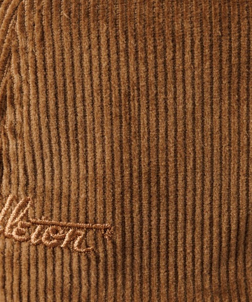 PENDLETON(ペンドルトン)の「【PENDLETON / ペンドルトン】PDT-CORDUROY LOGO EMB CAP / コーデュロイ ロゴ刺繍キャップ(キャップ・メンズ・ベージュ/チャコールグレー・フリー)」の3枚目の写真