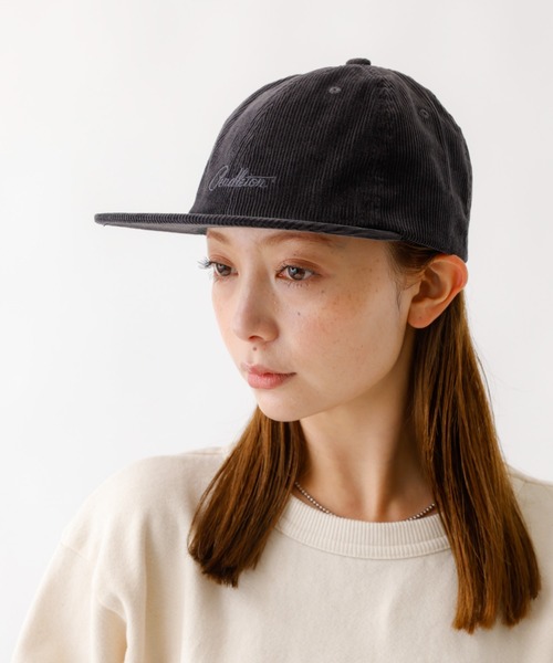 PENDLETON(ペンドルトン)の「【PENDLETON / ペンドルトン】PDT-CORDUROY LOGO EMB CAP / コーデュロイ ロゴ刺繍キャップ(キャップ・メンズ・ベージュ/チャコールグレー・フリー)」の9枚目の写真