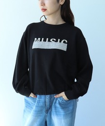 Cepica | ラメロゴジャガードプルオーバー(Tシャツ/カットソー)