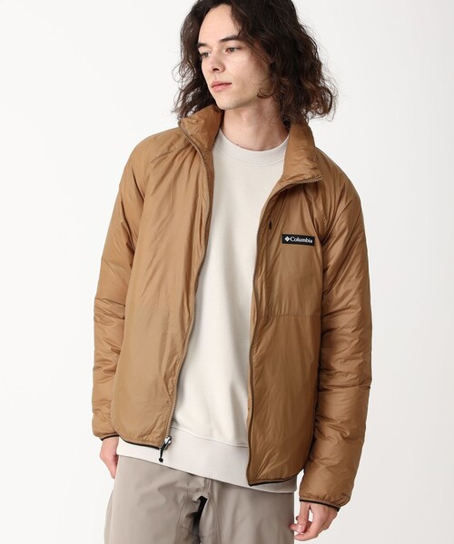 Columbia(コロンビア)の「撥水 防寒 Columbia/ウッドロード ダウンジャケット スタッフバッグ付き/コロンビア(ブルゾン・メンズ・ブルー/グレー/ブラック/ブラウン・S/L/XL/M)」の3枚目の写真