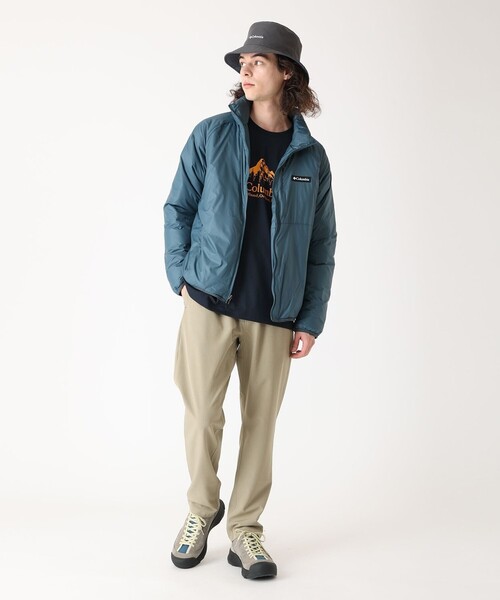 Columbia(コロンビア)の「撥水 防寒 Columbia/ウッドロード ダウンジャケット スタッフバッグ付き/コロンビア(ブルゾン・メンズ・ブルー/グレー/ブラック/ブラウン・S/L/XL/M)」の16枚目の写真