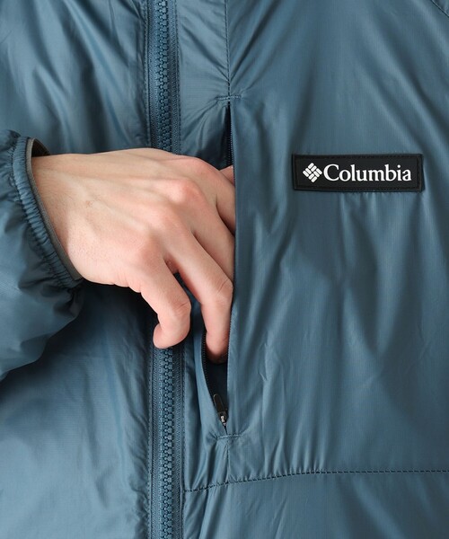 Columbia(コロンビア)の「撥水 防寒 Columbia/ウッドロード ダウンジャケット スタッフバッグ付き/コロンビア(ブルゾン・メンズ・ブルー/グレー/ブラック/ブラウン・S/L/XL/M)」の10枚目の写真