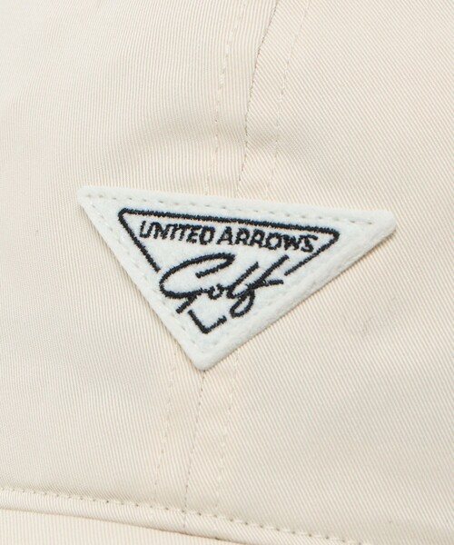 UNITED ARROWS GOLF（ユナイテッドアローズゴルフ）の「フェルトロゴ キャップ（キャップ・メンズ・ホワイト/ネイビー/ブラック・FREE）」の5枚目の写真