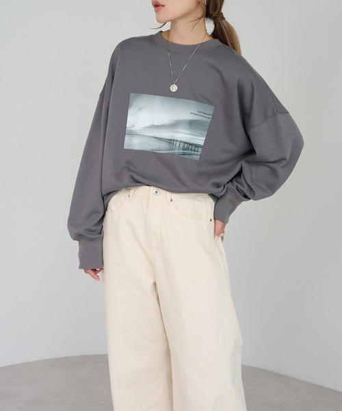 ロゴフォトスウェット