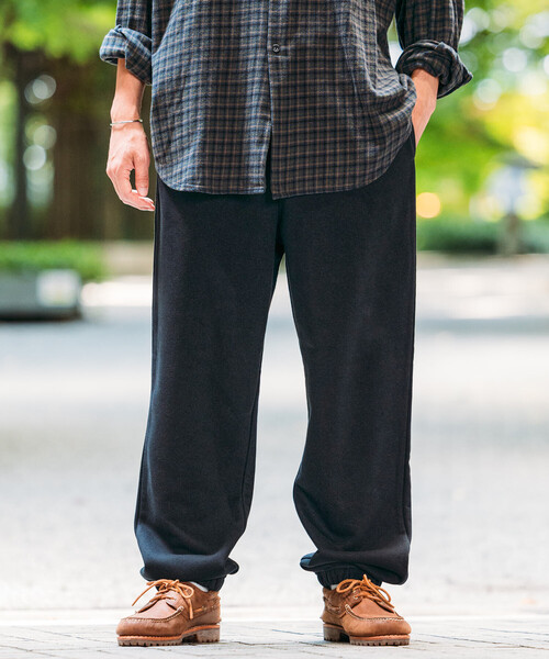 FREAK'S STORE(フリークスストア)の「HEAVY WEIGHT SWEAT PANTS 13oz/ヘビーウェイト スウェットパンツ/13オンス/リラックスフィット(その他パンツ・メンズ・ブラック/オリーブ/グレー/ライトグレー・SMALL/LARGE/MEDIUM)」の10枚目の写真