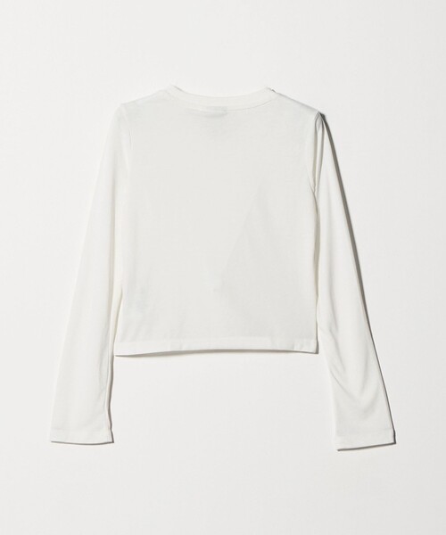 PUMA（プーマ）の「＜PUMA×ROSE＞スリム ロングスリーブ Tシャツ（Tシャツ/カットソー・レディース・ホワイト/ブラック・S/M）」の5枚目の写真