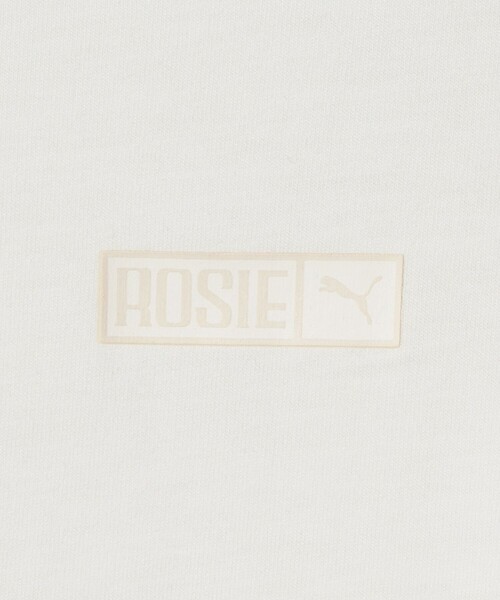 PUMA（プーマ）の「＜PUMA×ROSE＞スリム ロングスリーブ Tシャツ（Tシャツ/カットソー・レディース・ホワイト/ブラック・S/M）」の7枚目の写真