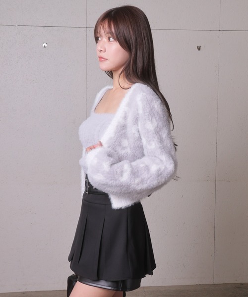 LIPSERVICE（リップサービス）の「レザーレイヤードプリーツショートパンツ（その他パンツ・レディース・ブラック/ブラウン・S/M）」の10枚目の写真