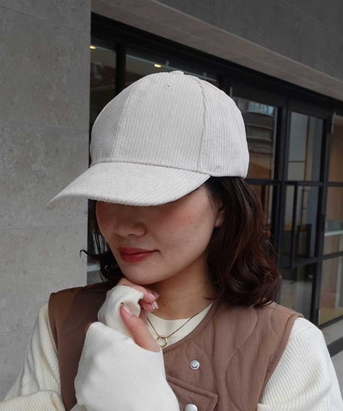 なおきん商店さん専用　HWY コーデュロイキャップ セール】コーデュロイキャップ（キャップ）｜CORNERS（コーナー