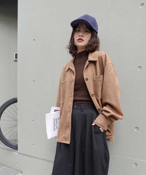 CORNERS（コーナーズ）の「コーデュロイキャップ（キャップ・レディース・ネイビー/カーキ/アイボリー/ボルドー/キャメル・FREE）」の17枚目の写真