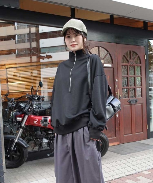 CORNERS（コーナーズ）の「コーデュロイキャップ（キャップ・レディース・ネイビー/カーキ/アイボリー/ボルドー/キャメル・FREE）」の11枚目の写真