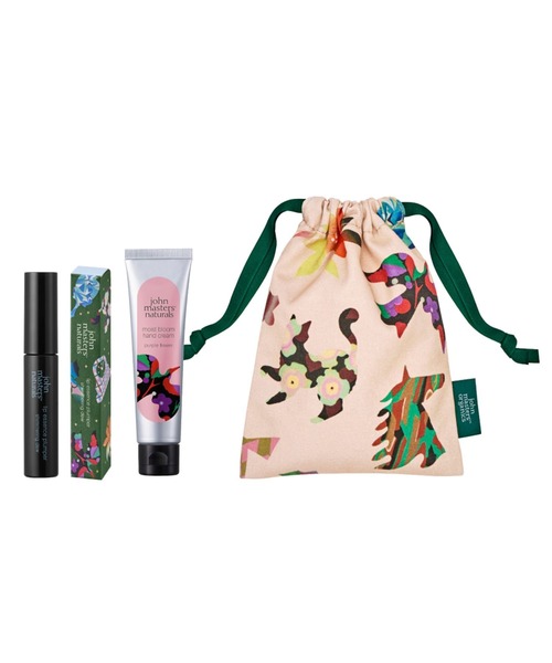 john ｍasters organics（ジョンマスターオーガニック）の「販売終了　パーツケアギフト（シマリングブルー×パープルフラワー）（ボディケアキット/ギフトセット・レディース・グリーン・FREE）」の10枚目の写真