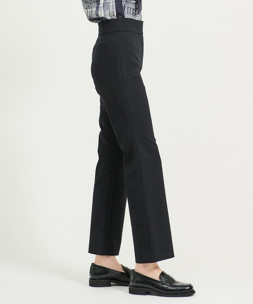 ESTNATION(エストネーション)の「ESTNATION / スリムフレア ジャージーパンツ(その他パンツ・レディース・グレー/ブラック・36/38)」の8枚目の写真