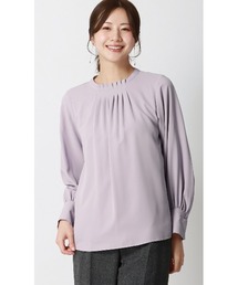 AOYAMA（アオヤマ）の「気品ある可愛さを演出！フロントタックブラウス（シャツ/ブラウス）」