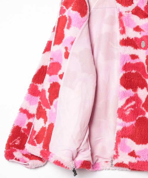 ABC CAMO METAL ONE POINT BOA JACKET（ブルゾン）｜A BATHING APE（ア