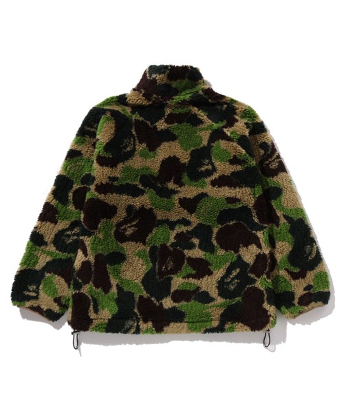 ABC CAMO METAL ONE POINT BOA JACKET（ブルゾン）｜A BATHING APE（ア