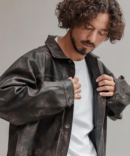 LANVIN ルカ期 レザーブルゾン LANVIN ルカ期 レザーブルゾン LANVIN ルカ期 レザーブルゾン