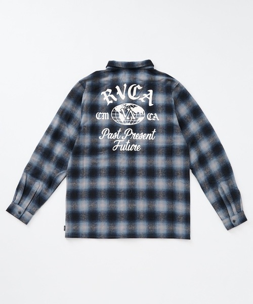 RVCA（ルーカ）の「RVCA WOLD WIDE SHIRT（シャツ/ブラウス・メンズ・ブラック/ブルー・M/L）」の7枚目の写真