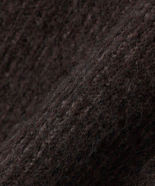 City Ambient Products（シティアンビエントプロダクツ）の「City Ambient Products: AZE スキッパー ポロシャツ（ニット/セーター・メンズ・ブラウン/ネイビー・SMALL/MEDIUM/LARGE）」の5枚目の写真