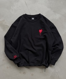ONCILY | 【 UMBRO 】HEART LOGO DRAW CODE SWEAT / ハートロゴドローコードスウェット(スウェット)