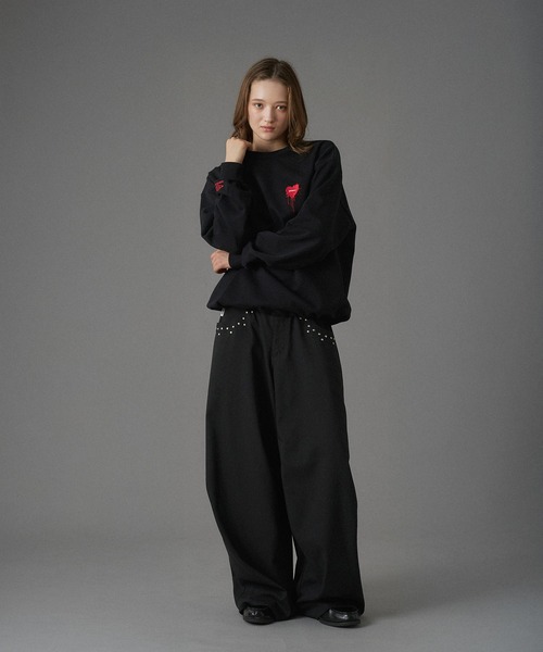 UMBRO 】HEART LOGO DRAW CODE SWEAT / ハートロゴドローコード