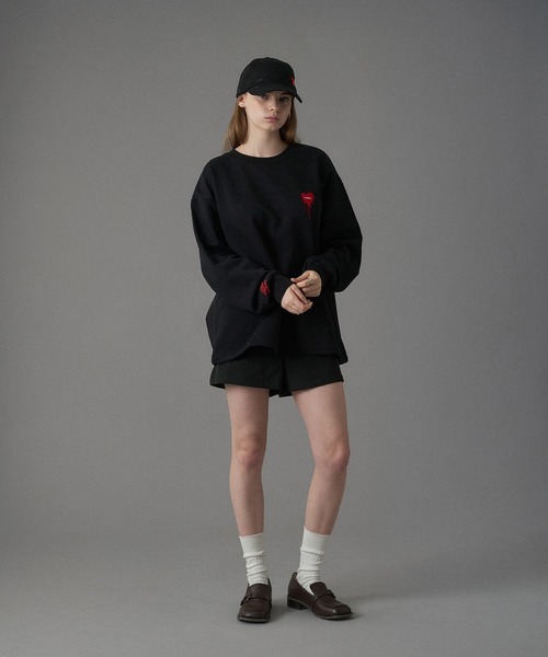 UMBRO 】HEART LOGO DRAW CODE SWEAT / ハートロゴドローコードスウェット