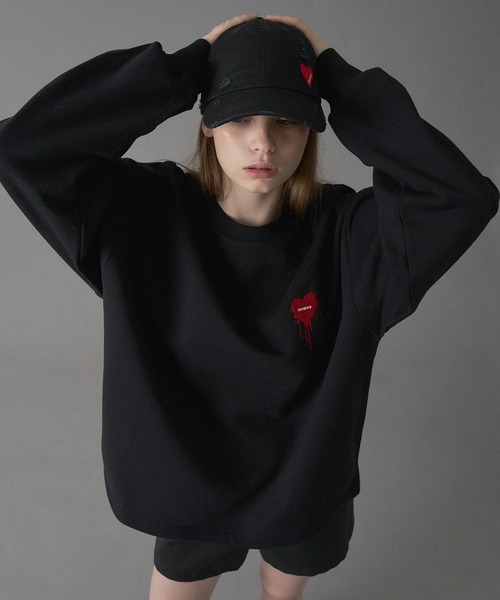 ONCILY（オンシェリー）の「【 UMBRO 】HEART LOGO DRAW CODE SWEAT