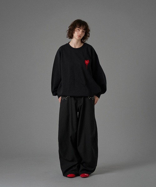 ONCILY×UMBRO コラボスウェット ONCILY UMBRO コラボ PIPING DRAW CODE SWEAT - メルカリ