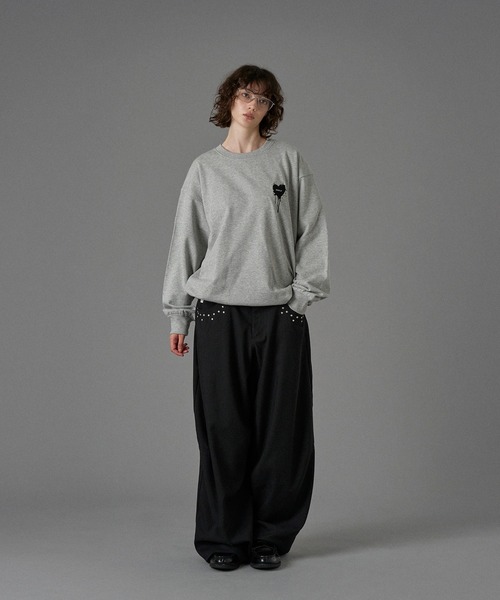 UMBRO 】HEART LOGO DRAW CODE SWEAT / ハートロゴドローコード