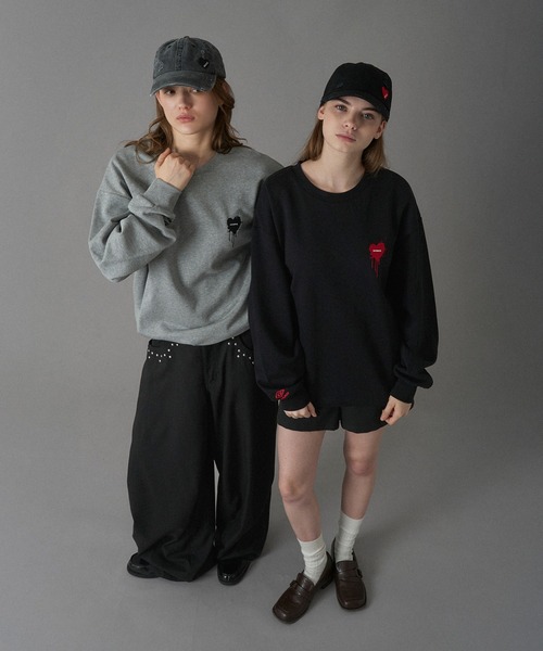 ONCILY（オンシェリー）の「【 UMBRO 】HEART LOGO DRAW CODE SWEAT