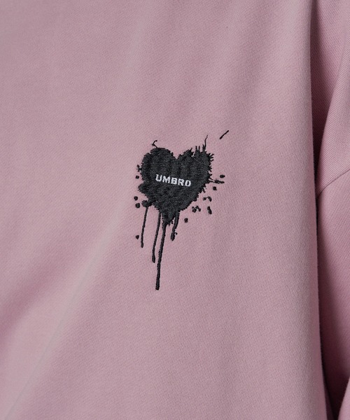 UMBRO 】HEART LOGO DRAW CODE SWEAT / ハートロゴドローコード