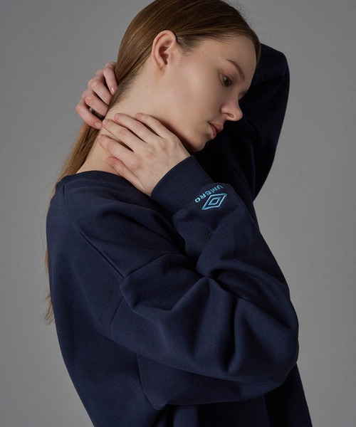 UMBRO 】HEART LOGO DRAW CODE SWEAT / ハートロゴドローコード