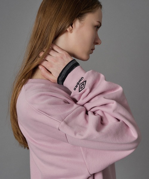 UMBRO 】HEART LOGO DRAW CODE SWEAT / ハートロゴドローコード