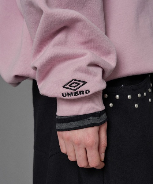 UMBRO 】HEART LOGO DRAW CODE SWEAT / ハートロゴドローコード
