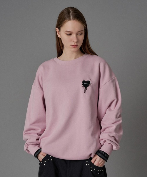 UMBRO 】HEART LOGO DRAW CODE SWEAT / ハートロゴドローコード