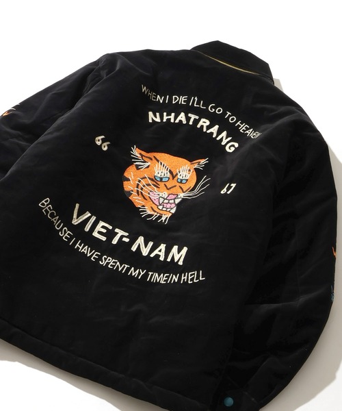 HOUSTON/ヒューストン】 REVERSIBLE VIETNAM JACKET / リバーシブル