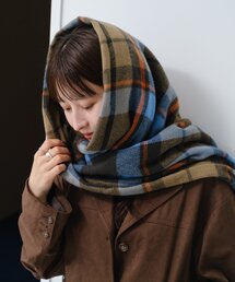 Kastane | チェックプレイマフラー(マフラー)