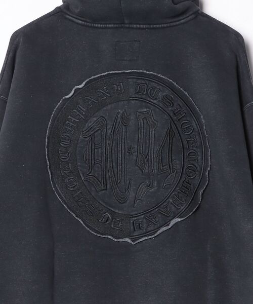 DC SHOES（ディーシーシューズ）の「ディーシーシューズ  25 HIDDEN PH アウトドアカジュアル スウェットパーカー（パーカー・メンズ・ダークグレー/アイボリー・L/M/LL）」の4枚目の写真