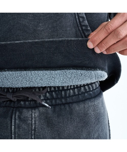 DC SHOES（ディーシーシューズ）の「ディーシーシューズ  25 HIDDEN PH アウトドアカジュアル スウェットパーカー（パーカー・メンズ・ダークグレー/アイボリー・L/M/LL）」の7枚目の写真