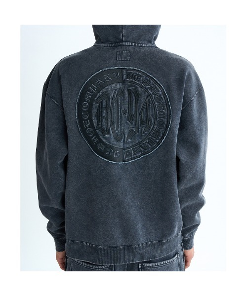 DC SHOES（ディーシーシューズ）の「ディーシーシューズ  25 HIDDEN PH アウトドアカジュアル スウェットパーカー（パーカー・メンズ・ダークグレー/アイボリー・L/M/LL）」の8枚目の写真