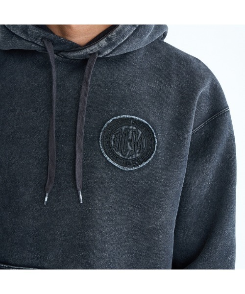 DC SHOES（ディーシーシューズ）の「ディーシーシューズ  25 HIDDEN PH アウトドアカジュアル スウェットパーカー（パーカー・メンズ・ダークグレー/アイボリー・L/M/LL）」の11枚目の写真