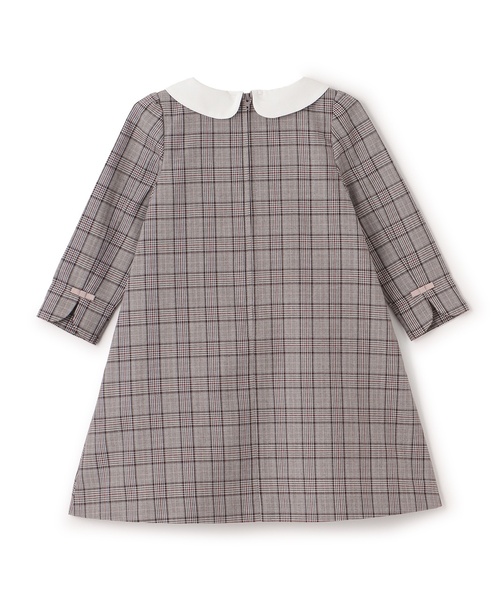 セール】【セミフォーマル】衿つき長袖ワンピース（ワンピース