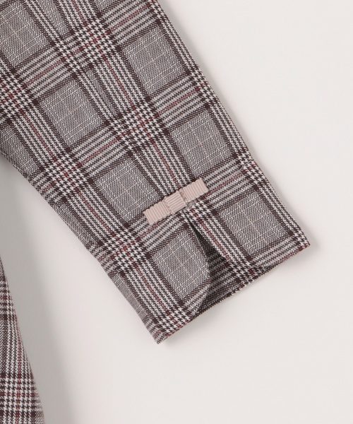 petit main（プティマイン）の「【セミフォーマル】衿つき長袖ワンピース（ワンピース・キッズ・ネイビー/ベージュ・130cm/90cm/120cm/110cm/100cm）」の12枚目の写真