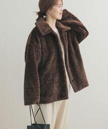 URBAN RESEARCH DOORS | コクーンシルエットボアコート(その他アウター)
